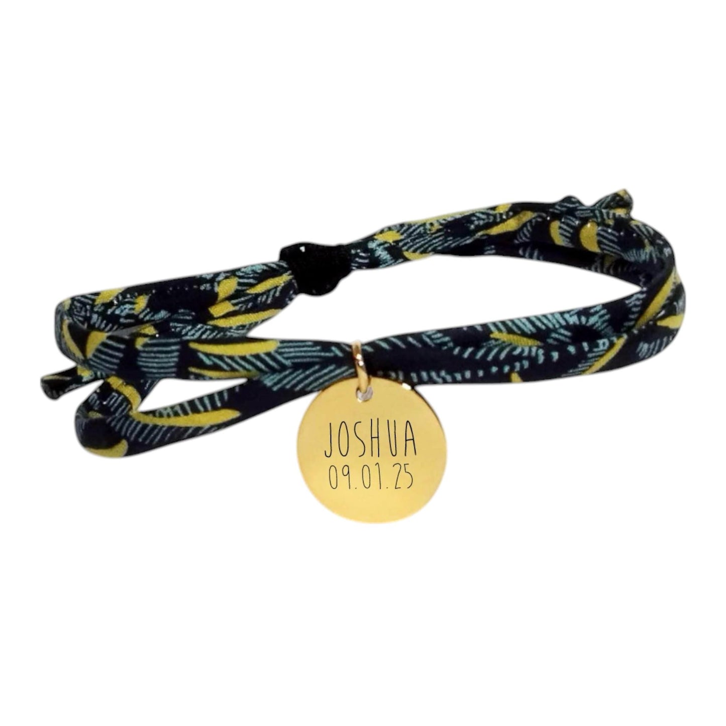 Bracelet liberty personnalisé cordon willow walk elora - Nemeti Bijoux