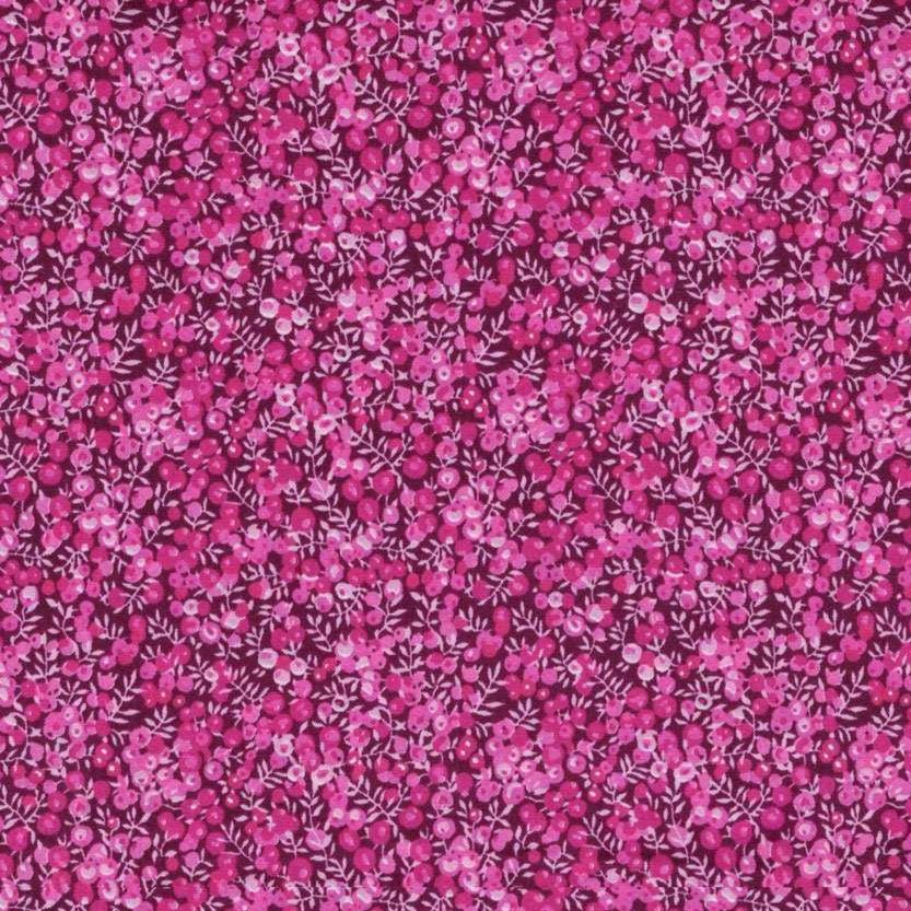 Bracelet liberty personnalisé cordon wilmslow berry rose fuchsia - Nemeti Bijoux