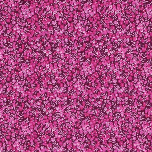 Bracelet liberty personnalisé cordon wilmslow berry rose fuchsia - Nemeti Bijoux