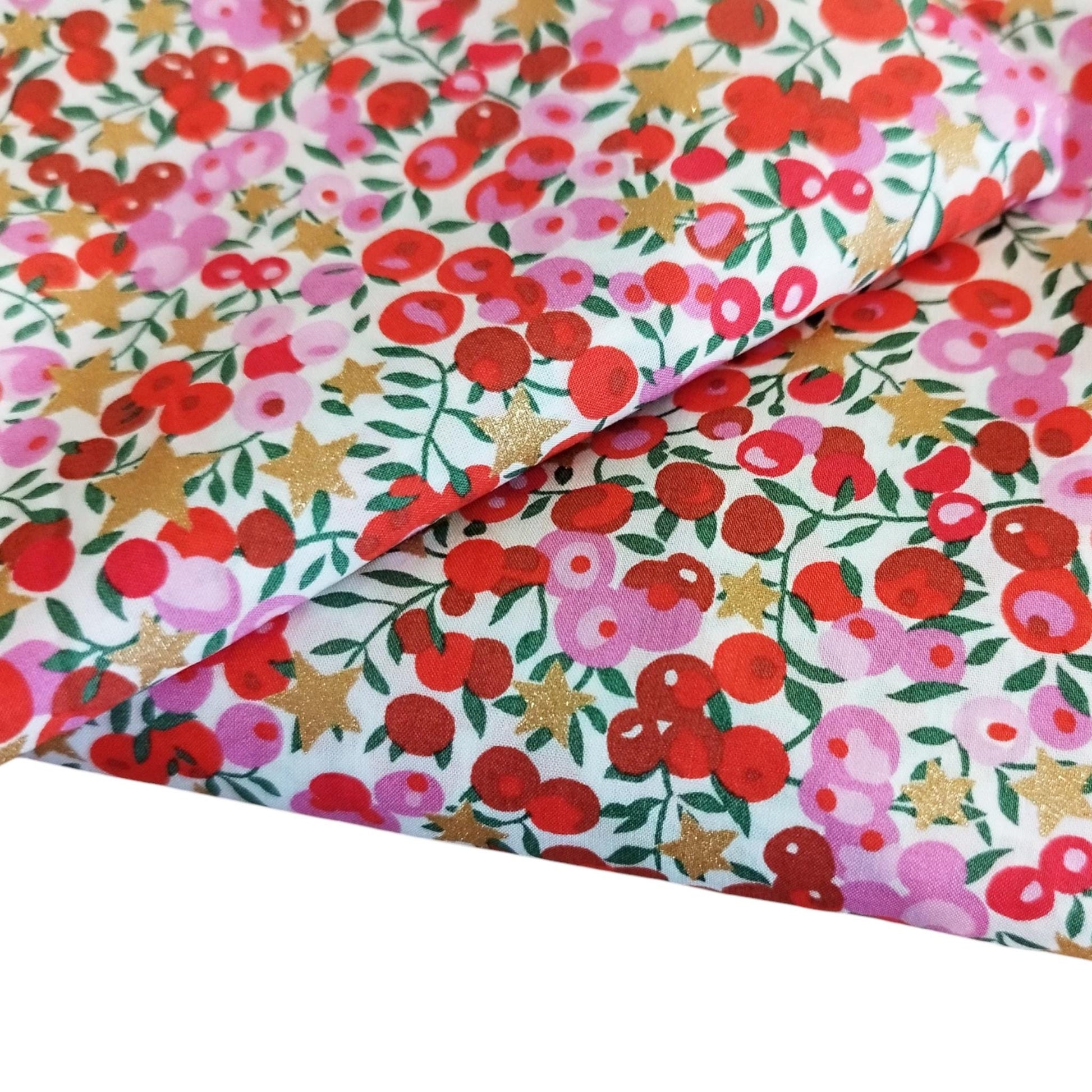 Bracelet liberty personnalisé cordon Wiltshire stars rose - Nemeti Bijoux