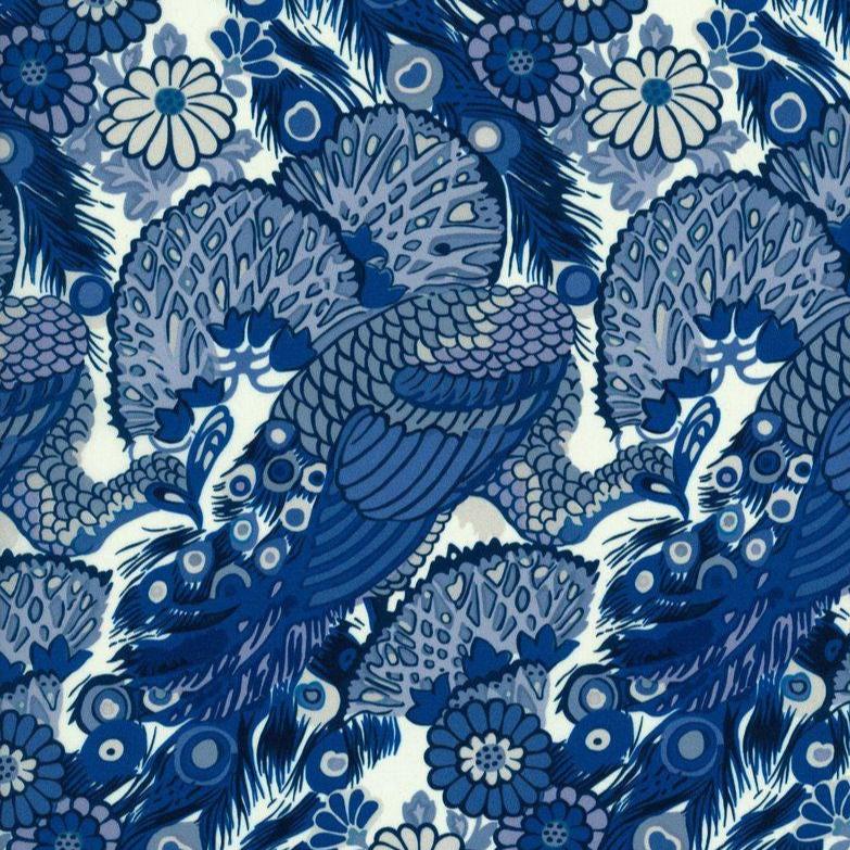 Bracelet liberty personnalisé cordon Peacock Dandy bleu paon - Nemeti Bijoux