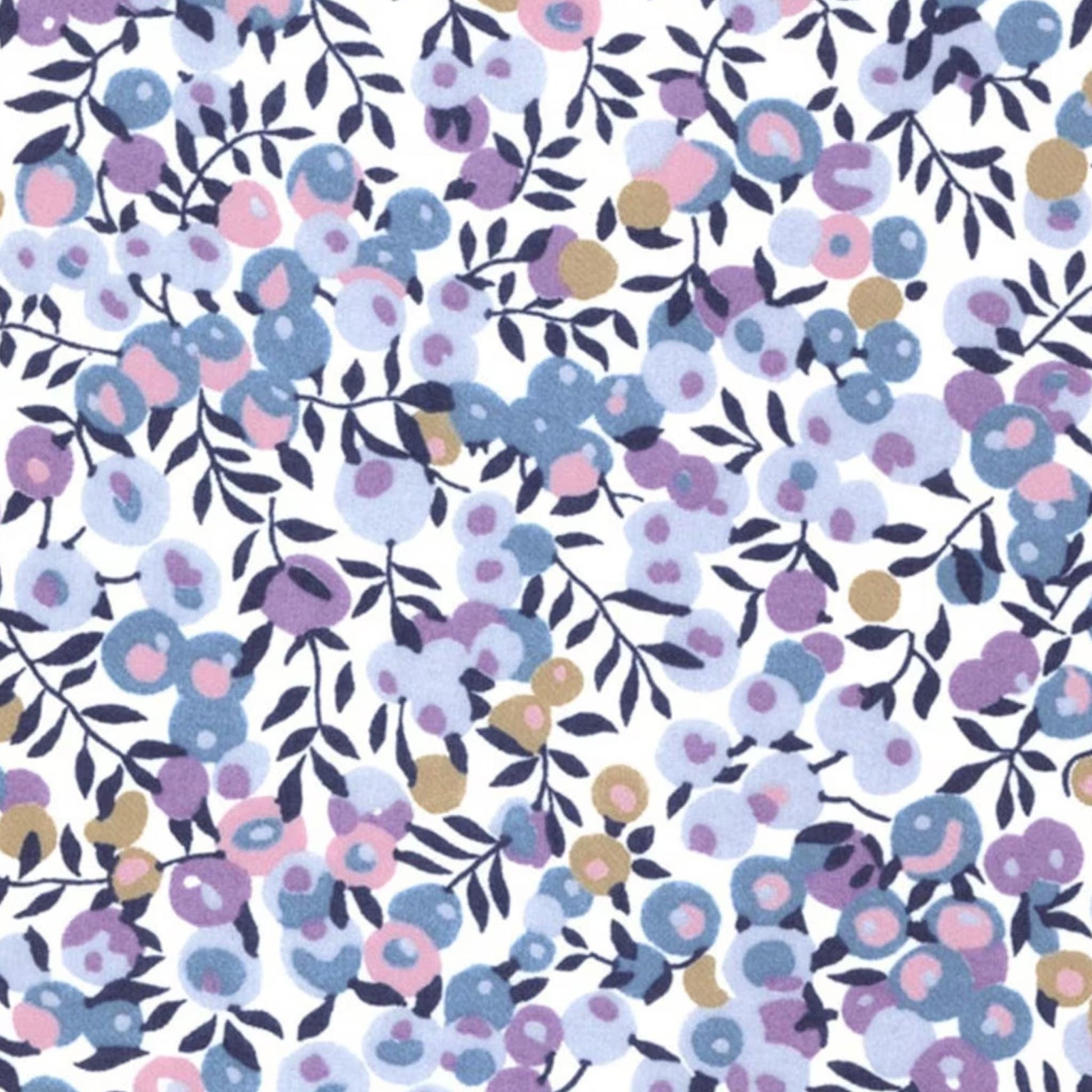 Bracelet liberty personnalisé cordon Wiltshire Lilas mauve - Nemeti Bijoux