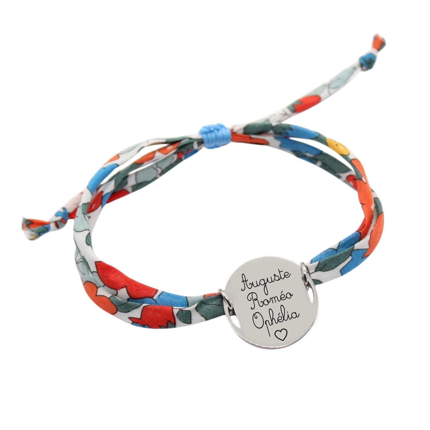 Bracelet liberty personnalisé cordon Betsy Berry Lakota - Nemeti Bijoux