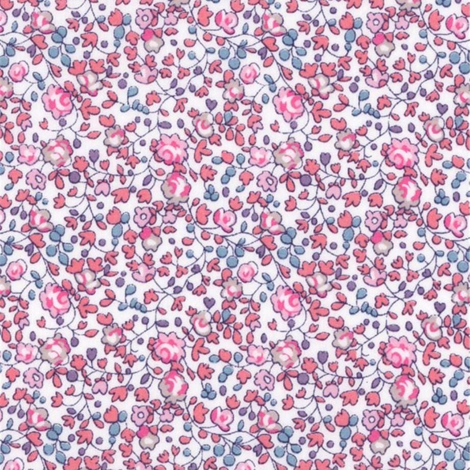 Bracelet liberty personnalisé cordon Eloise rose moyen - Nemeti Bijoux