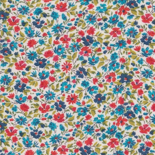 Bracelet liberty personnalisé cordon Hannah Rose Poppy - Nemeti Bijoux