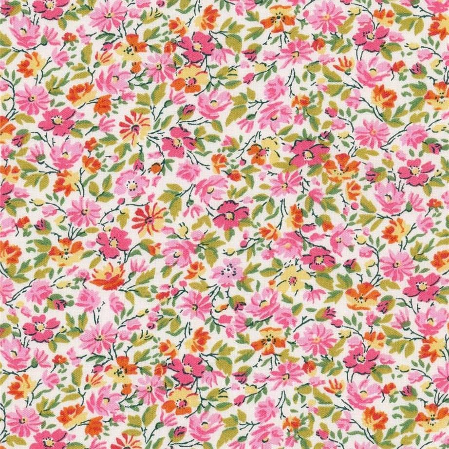 Bracelet liberty personnalisé cordon Hannah Rose Primevères - Nemeti Bijoux