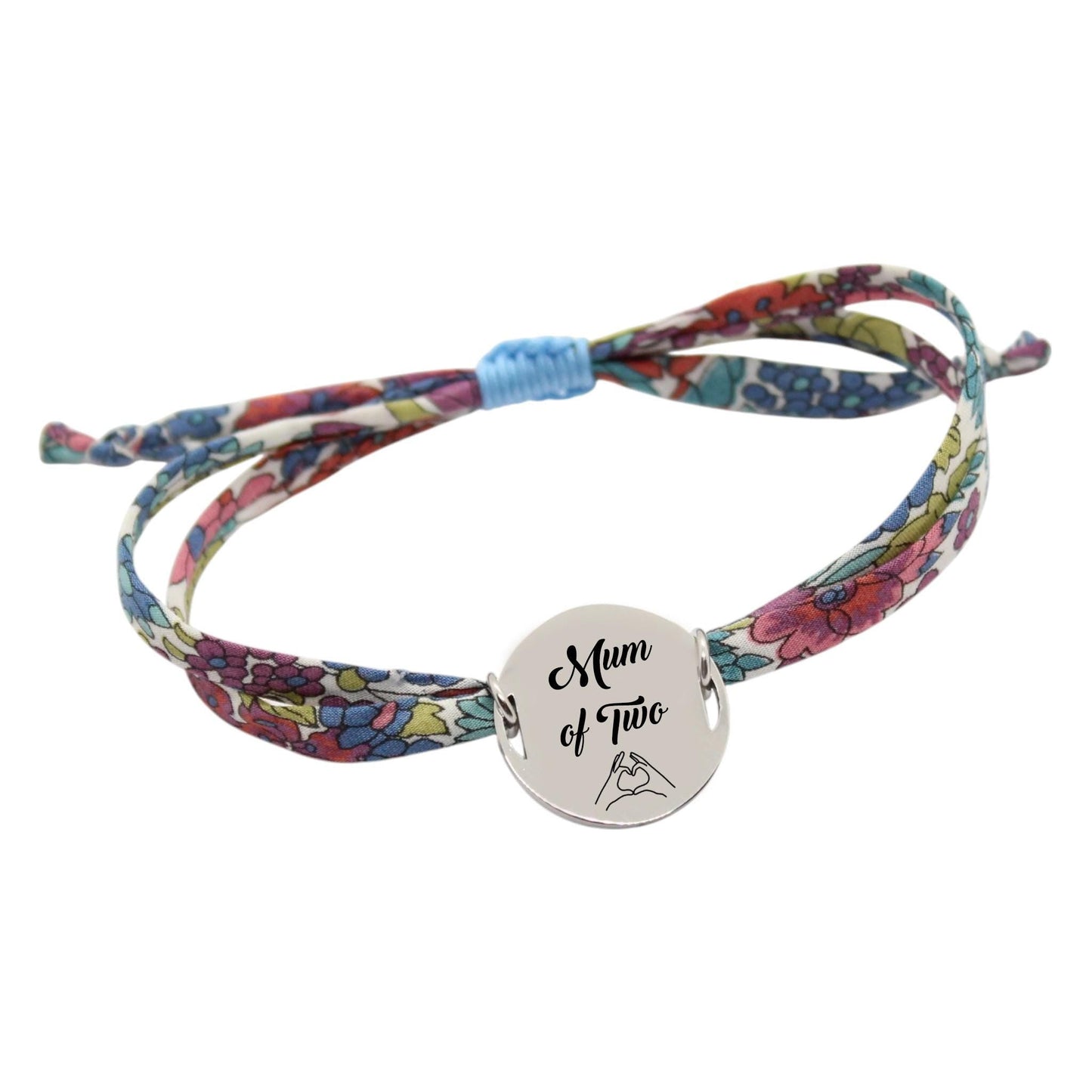 Bracelet liberty personnalisé cordon Margaret Annie Broceliande - Nemeti Bijoux