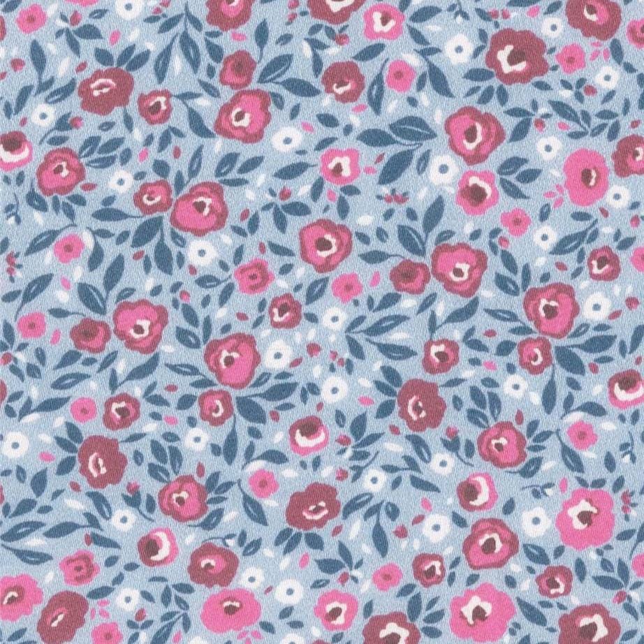 Bracelet liberty personnalisé cordon UNE Victoria Bleu Laponie - Nemeti Bijoux