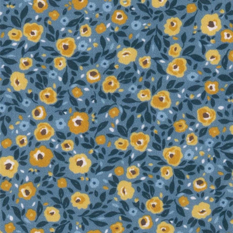 Bracelet liberty personnalisé cordon UNE Victoria Fjord bleu - Nemeti Bijoux