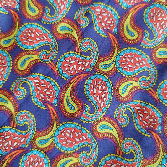 Bracelet liberty personnalisé cordon Pasha’s Paisley multicolore - Nemeti Bijoux